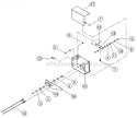 Switch Box Diagram and Parts List for CH6730H 5VJAA0017AW002512 Bear Cat Chipper Shredder